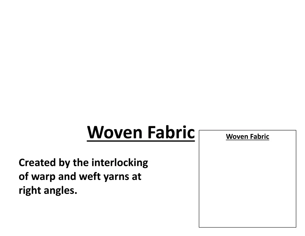 woven fabric