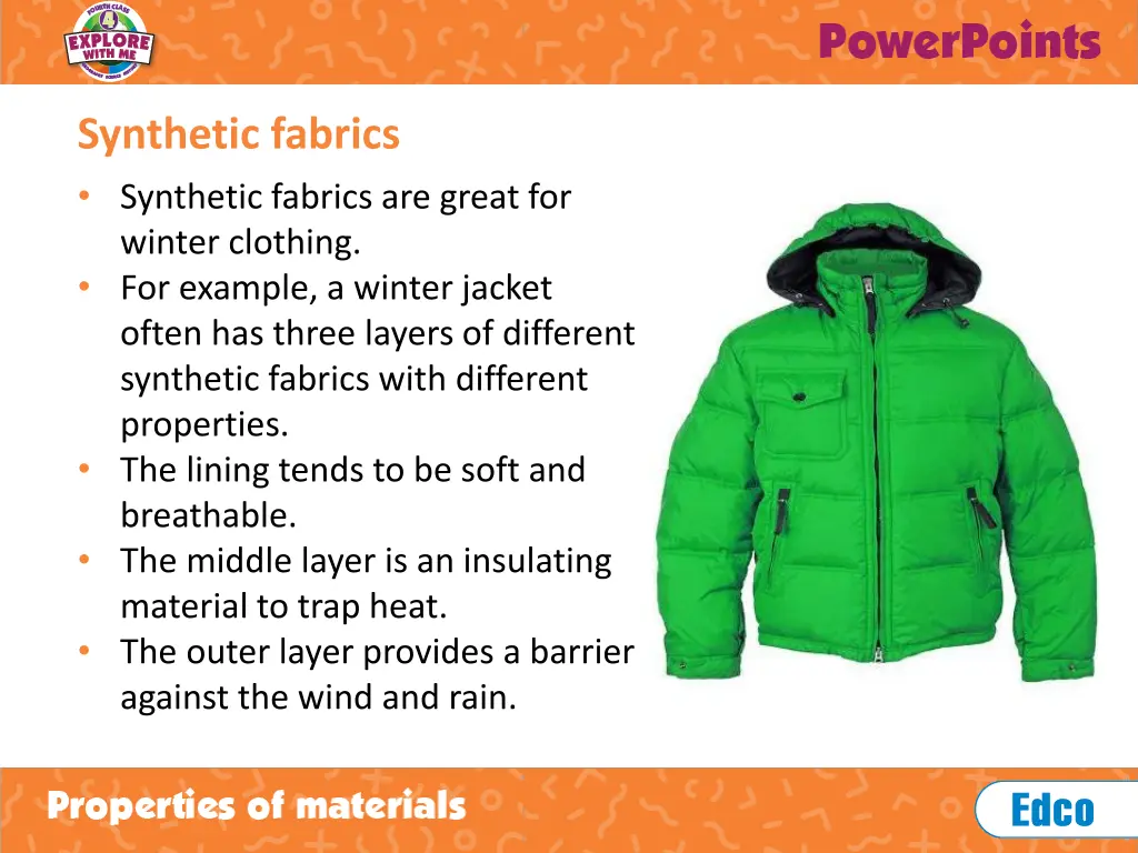 synthetic fabrics