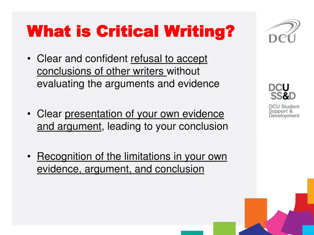 what is critical writing what is critical writing