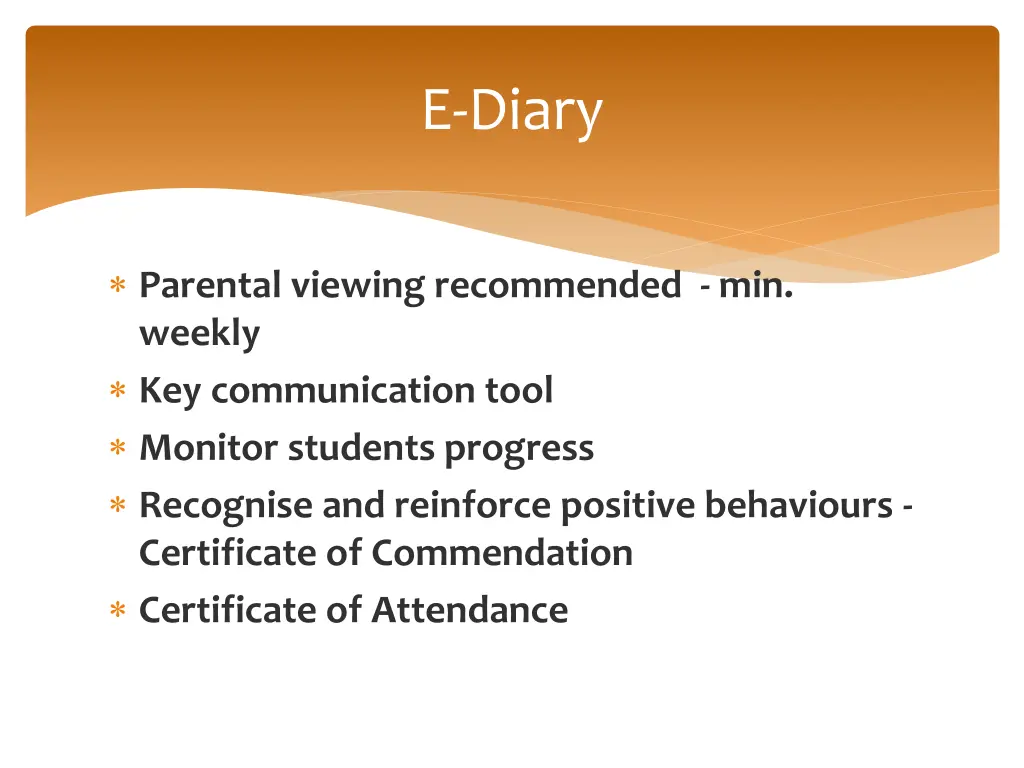 e diary