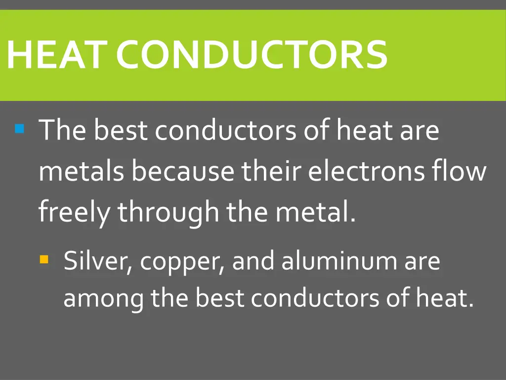 heat conductors 3