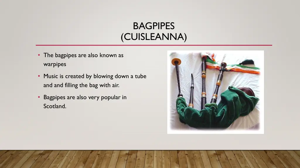 bagpipes cuisleanna