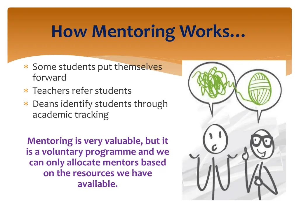 how mentoring works