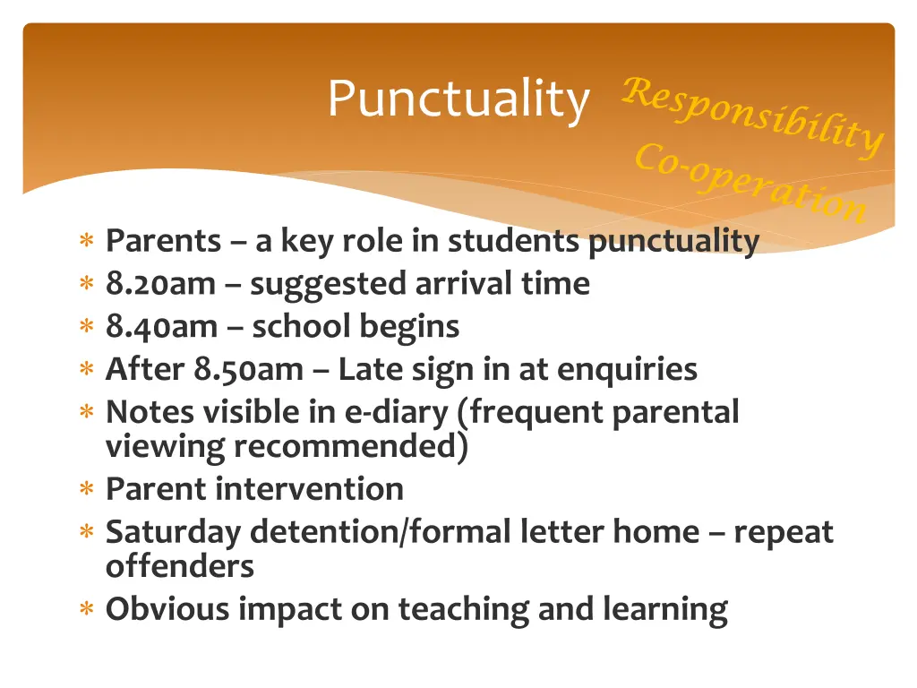 punctuality