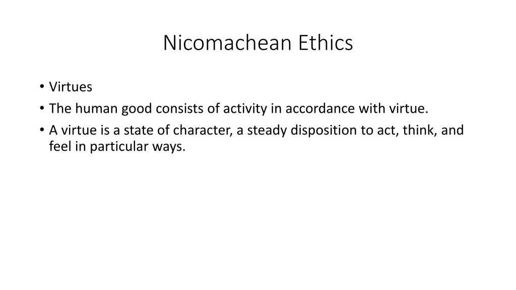 nicomachean ethics 10