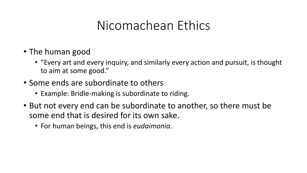 nicomachean ethics 3