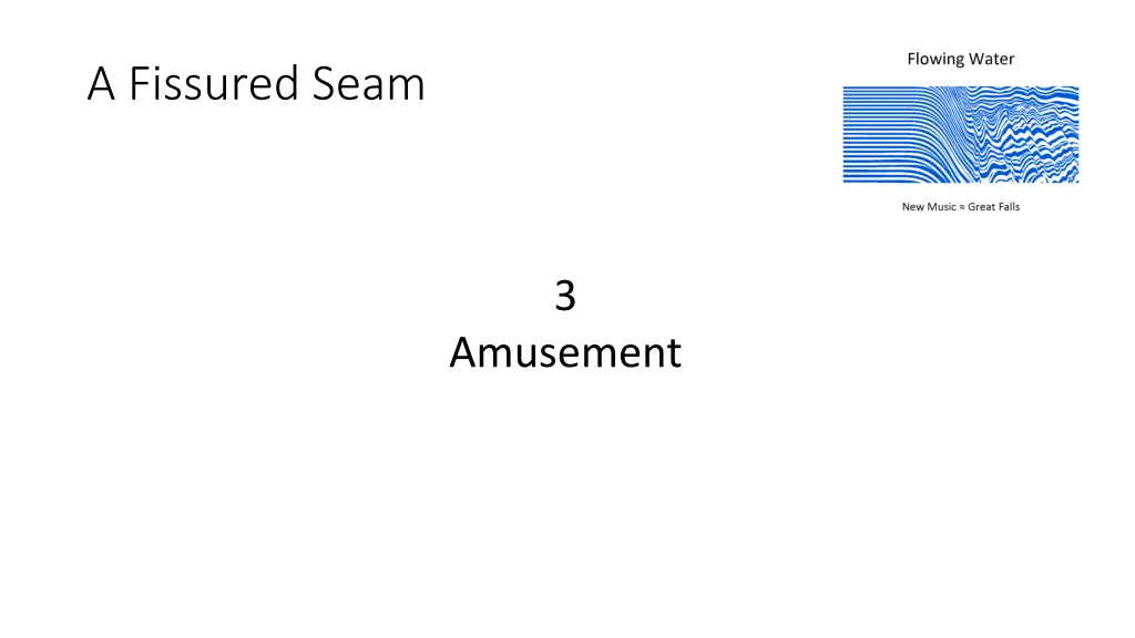 a fissured seam 2