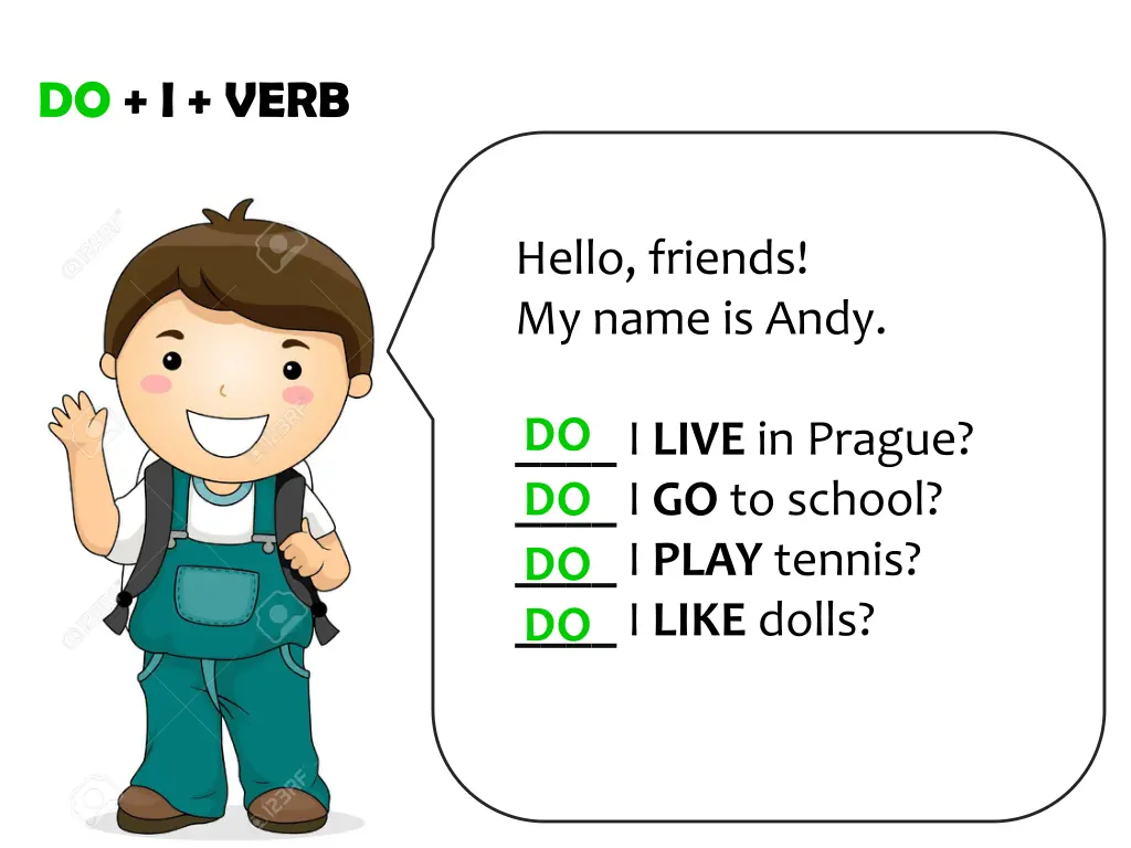 do i verb