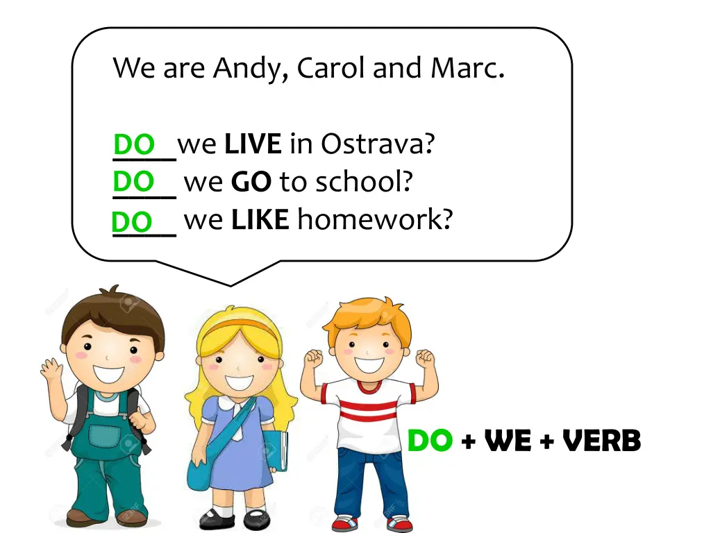 we are andy carol and marc