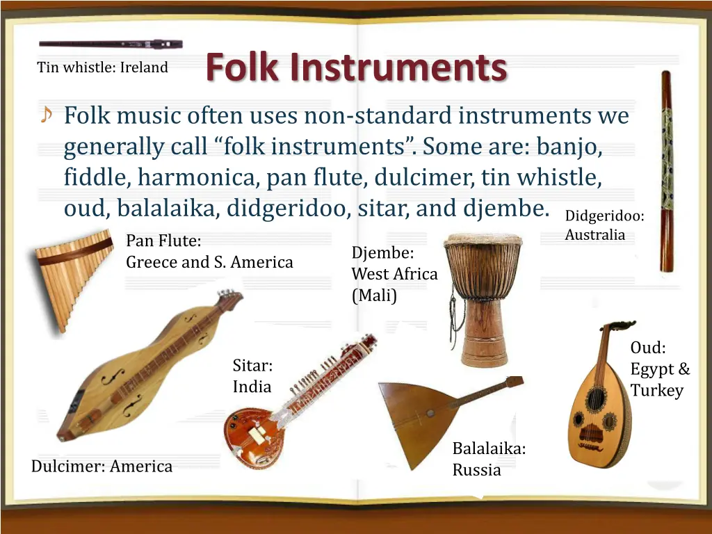 folk instruments