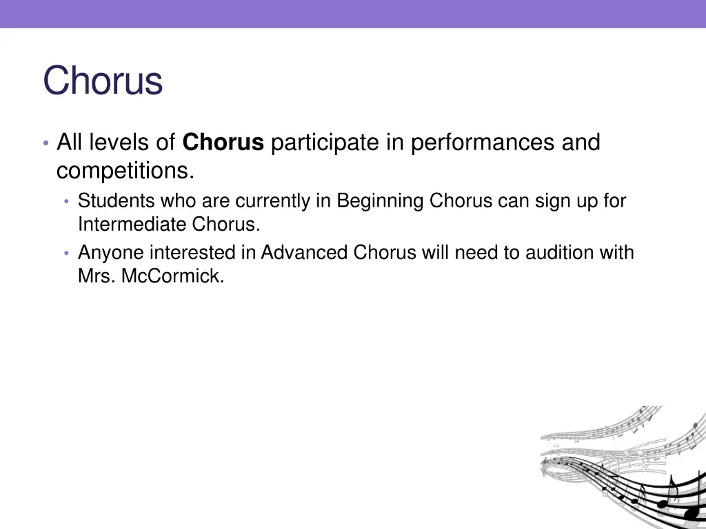 chorus