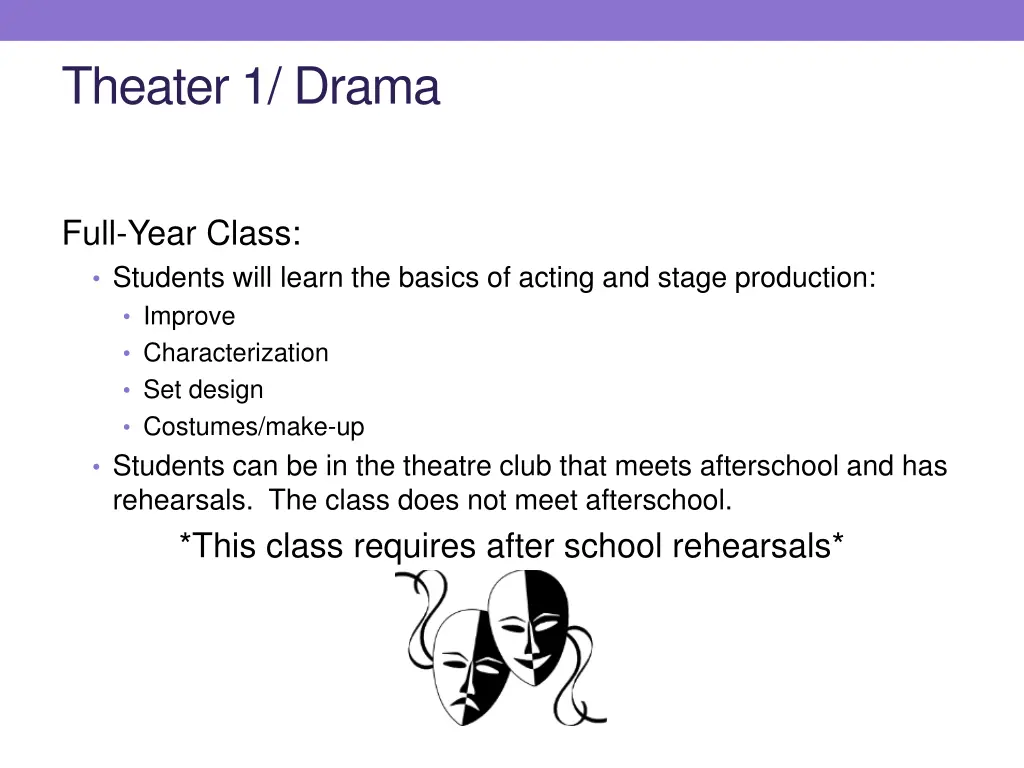 theater 1 drama