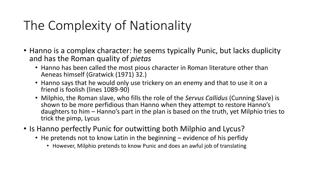 the complexity of nationality