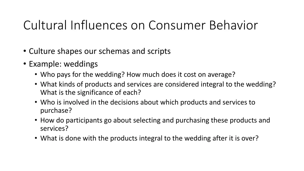 cultural influences on consumer behavior