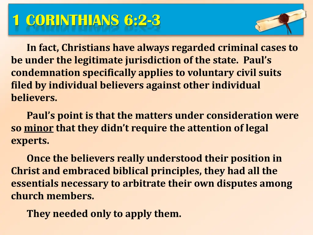 1 corinthians 6 2 3 3