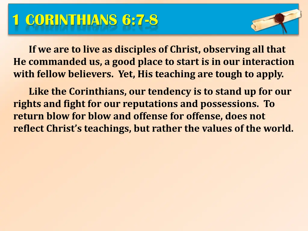 1 corinthians 6 7 8 3