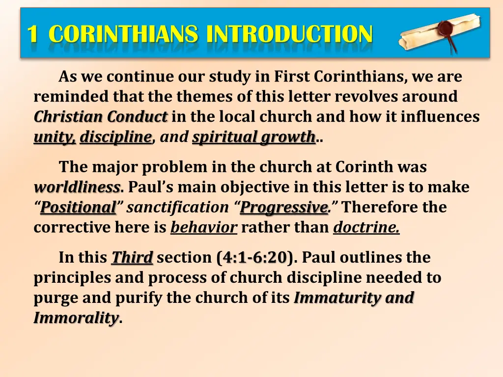 1 corinthians introduction