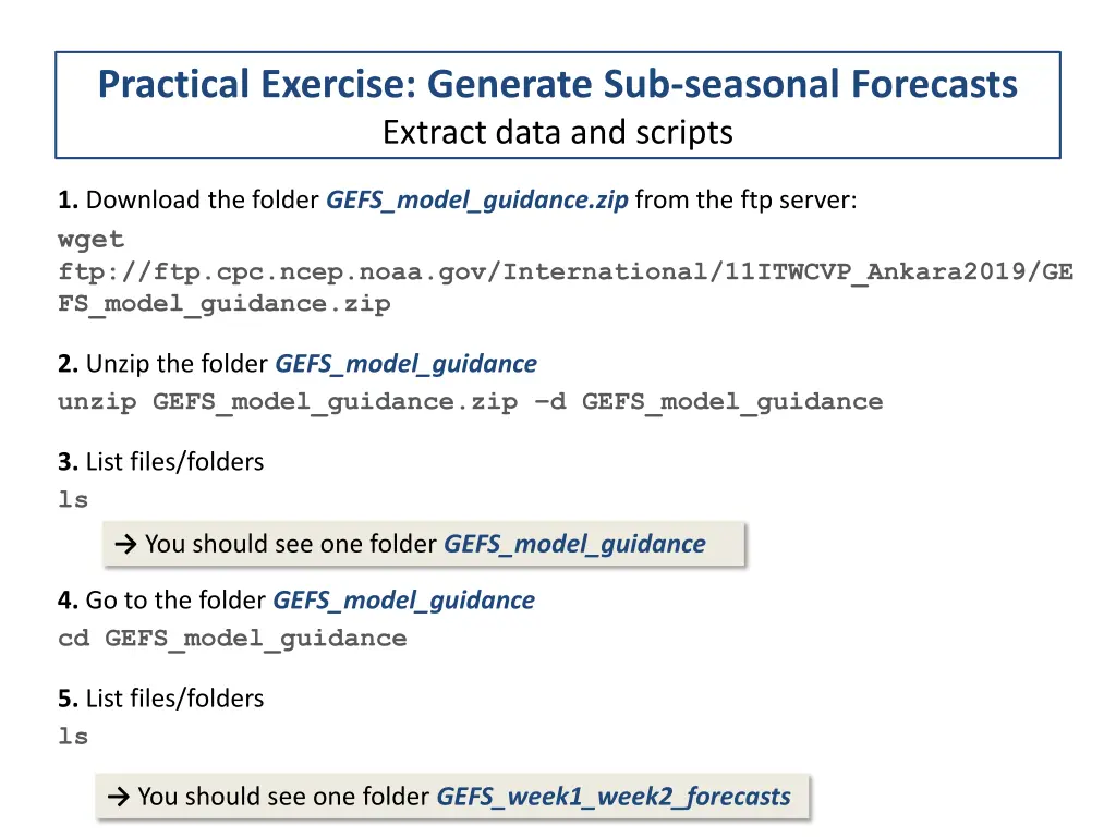 practical exercise generate sub seasonal 1