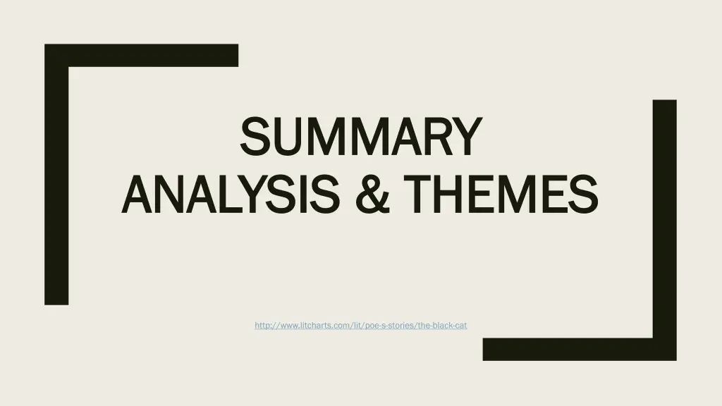 summary summary analysis themes analysis themes