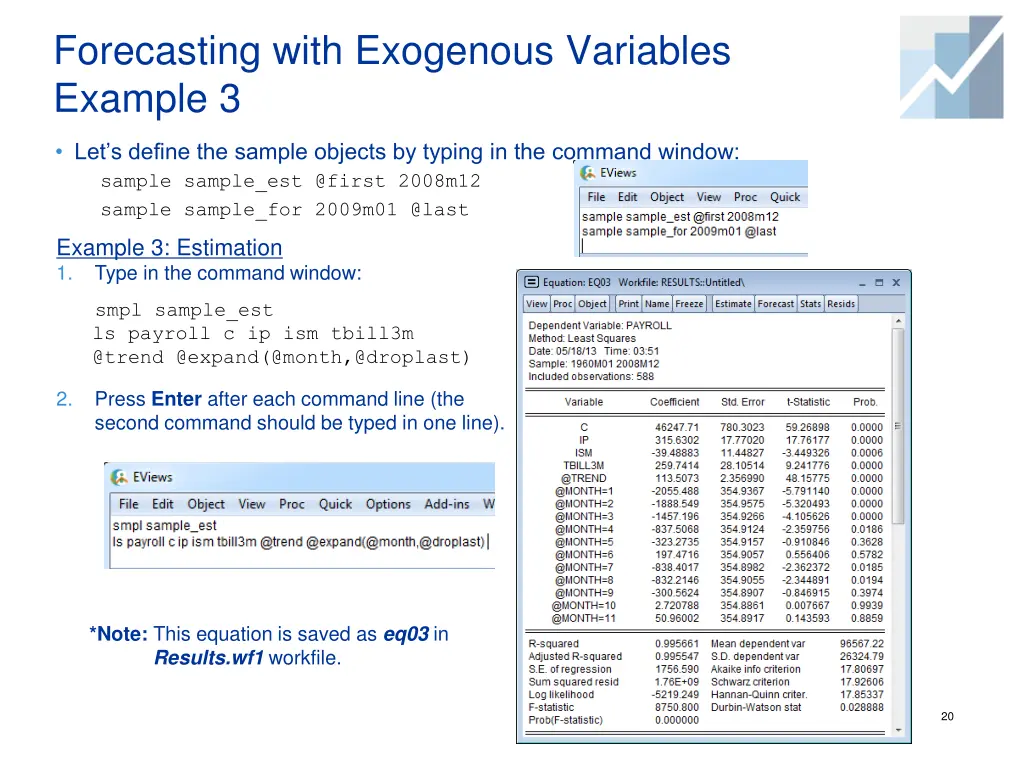 forecasting with exogenous variables example 3 1