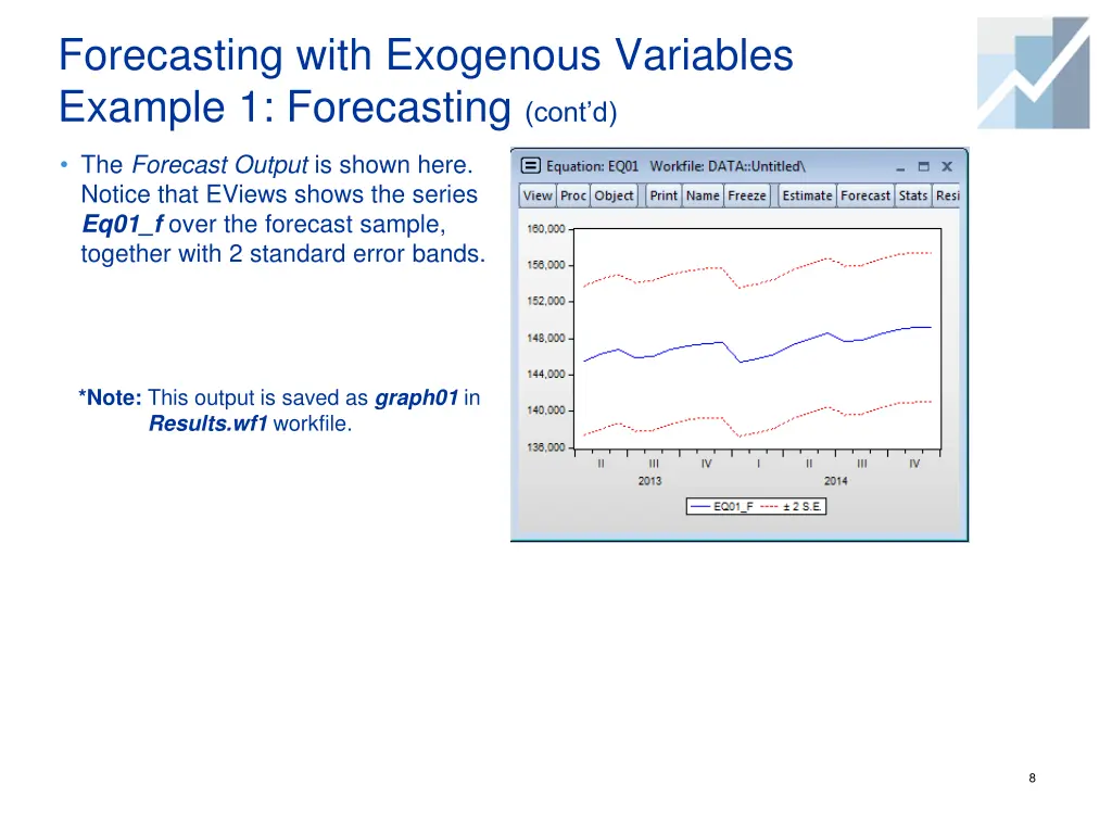 forecasting with exogenous variables example 3