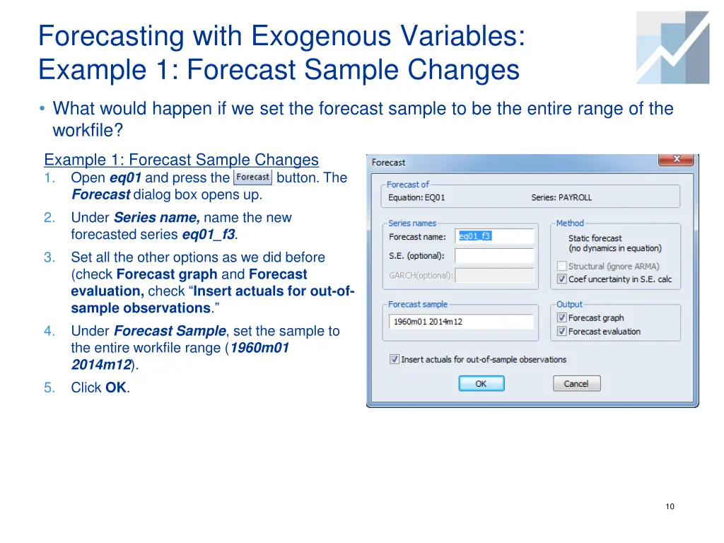 forecasting with exogenous variables example 5