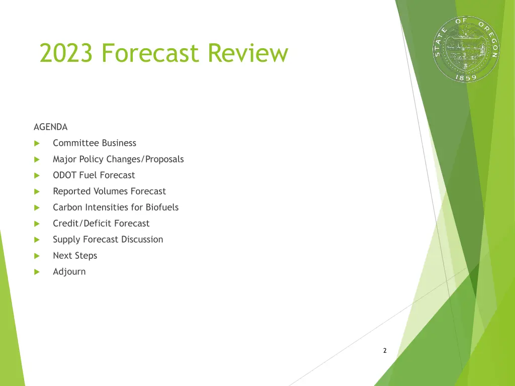 2023 forecast review