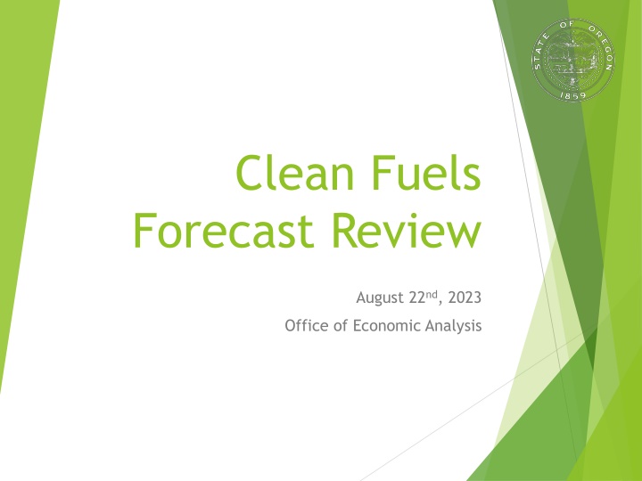 clean fuels forecast review