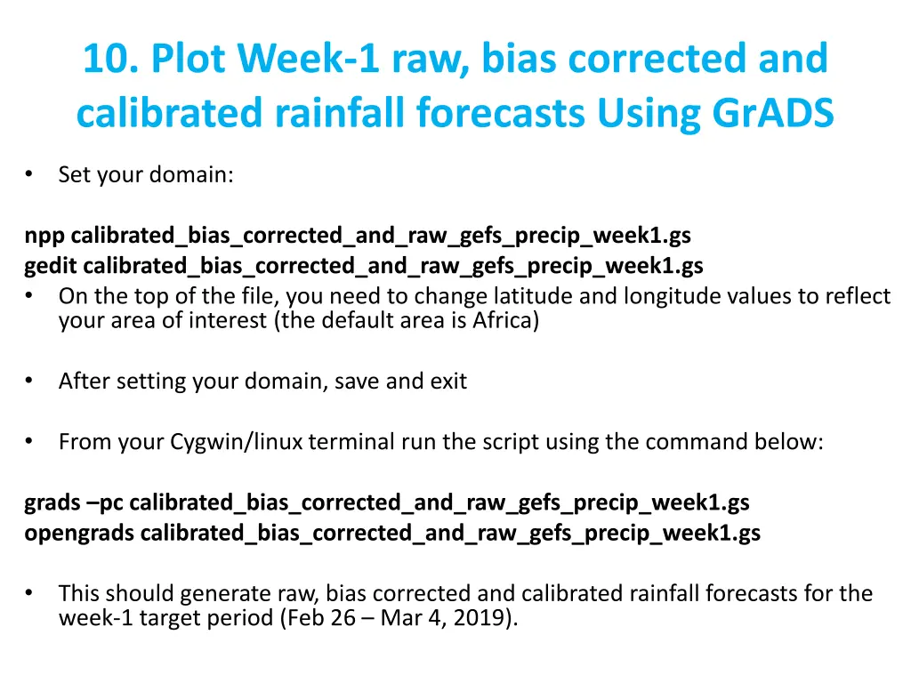 10 plot week 1 raw bias corrected and calibrated