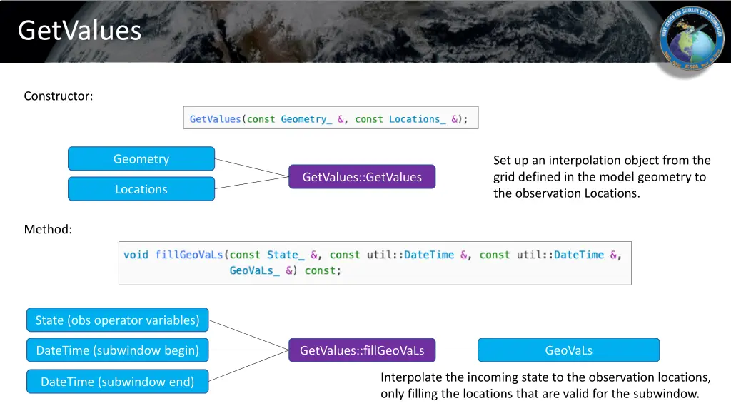 getvalues