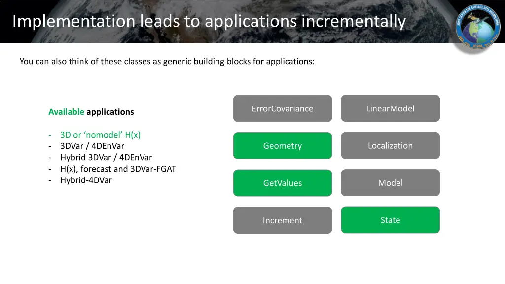 implementation leads to applications incrementally