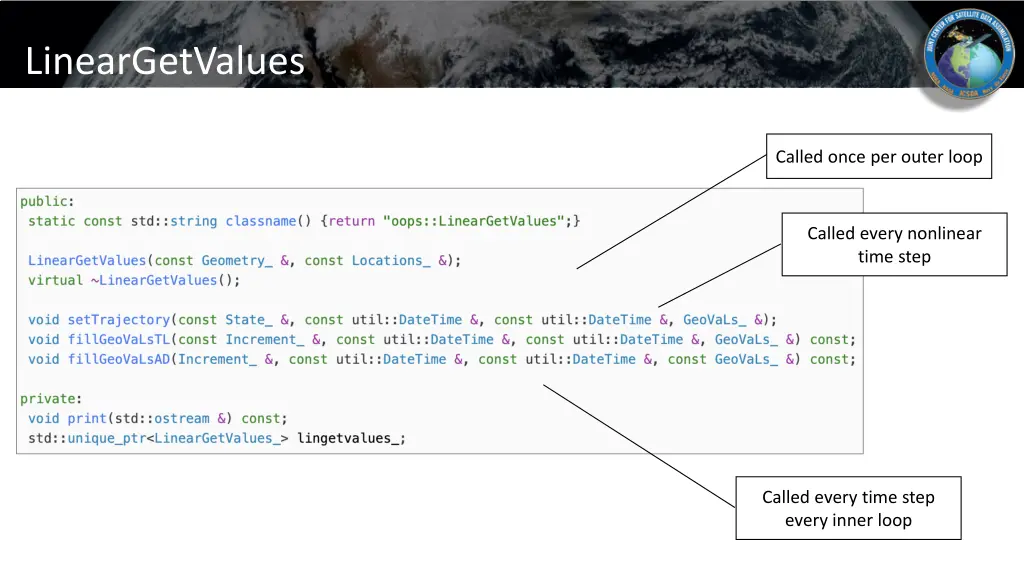 lineargetvalues