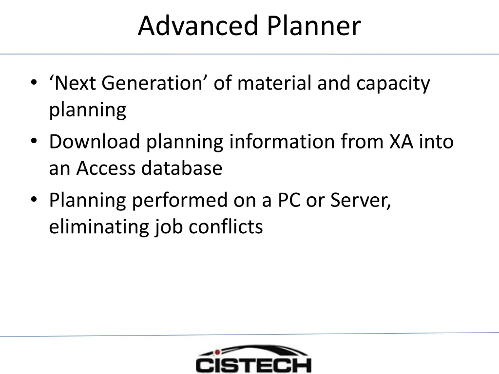 advanced planner 1