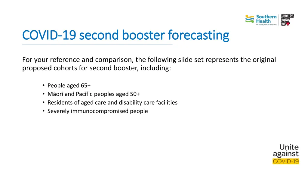 covid covid 19 second booster forecasting 1