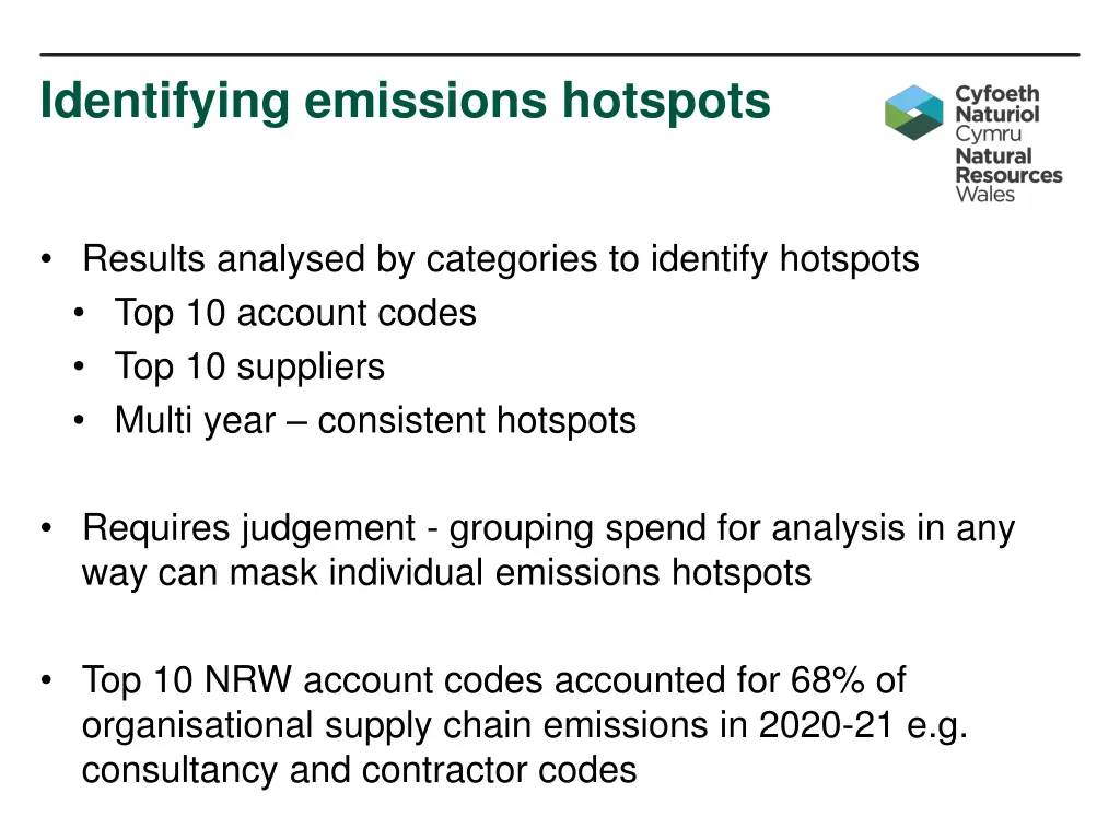 identifying emissions hotspots