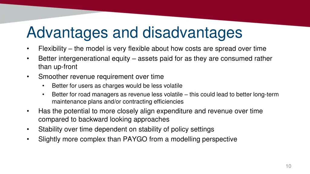 advantages and disadvantages flexibility