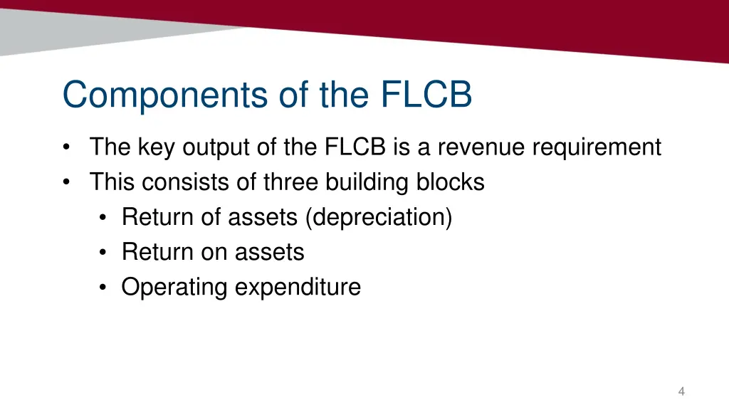 components of the flcb