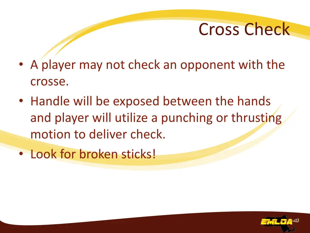 cross check