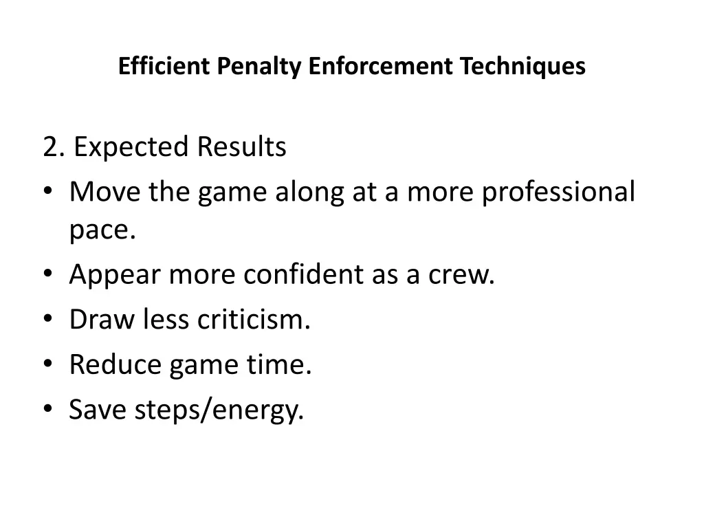 efficient penalty enforcement techniques 3