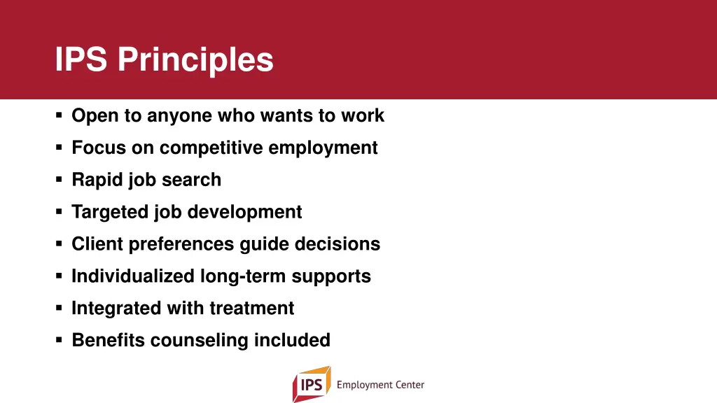 ips principles