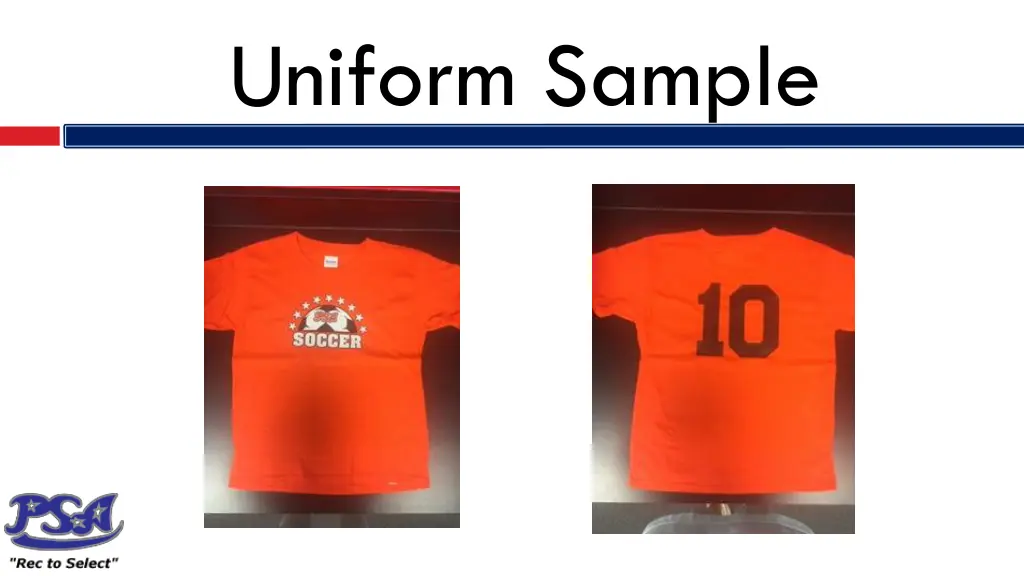 uniform sample