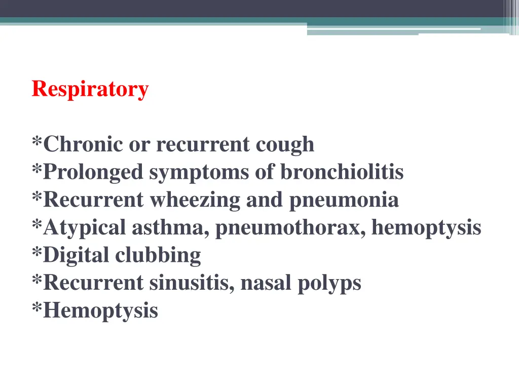 respiratory