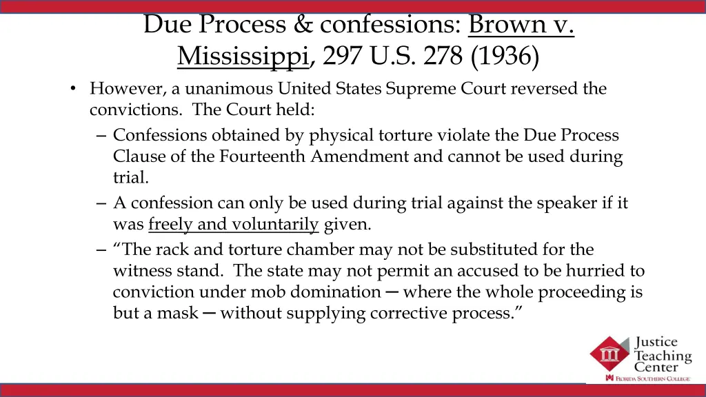 due process confessions brown v mississippi 2