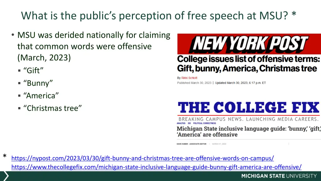 what is the public s perception of free speech