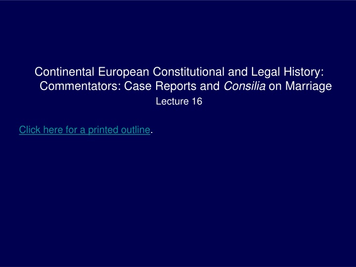 continental european constitutional and legal