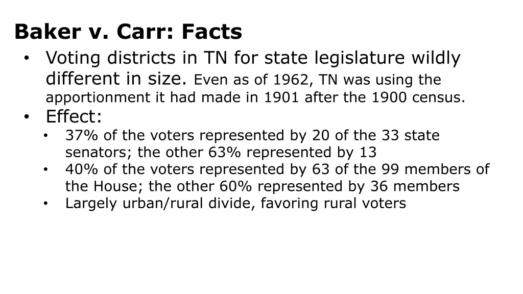 baker v carr facts voting districts