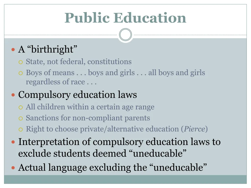 public education