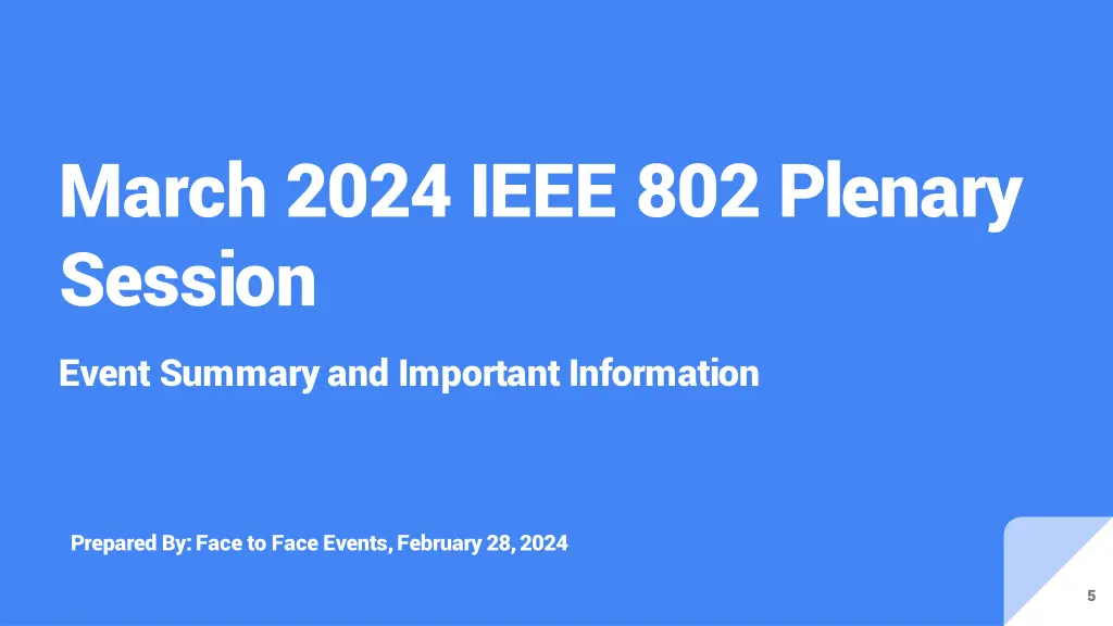 march 2024 ieee 802 plenary session