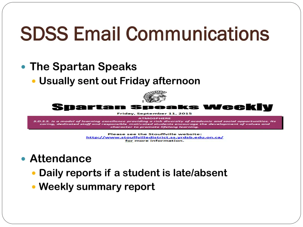 sdss email communications sdss email