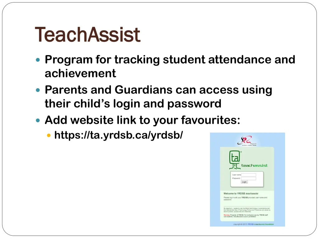 teachassist teachassist